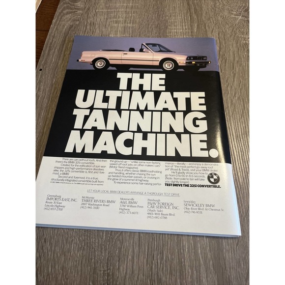 Pittsburgh Vintage Grand Prix Race Program 1989 Classic Autos Morgan Jaguar - Picture 2 of 16